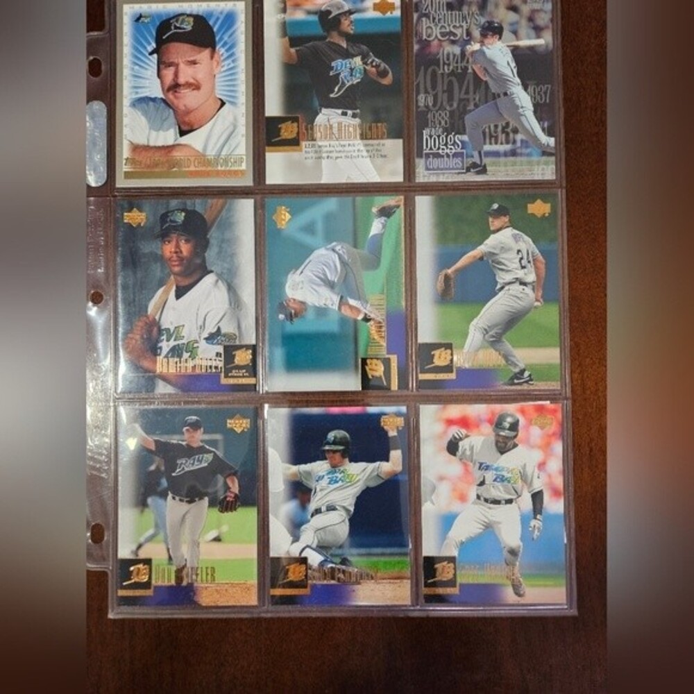 MLB Tampa Bay Devil Rays Card Collection - Picture 2 of 4